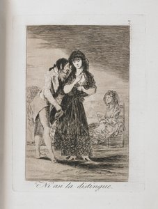 Placa de Los Caprichos, 1797-1798 de Francisco de Goya